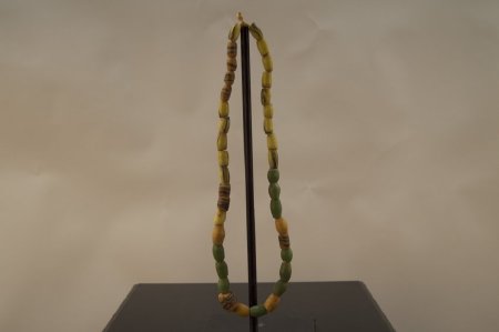 Necklace, Powdered Glass Beads          