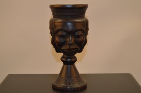Cup, Three Faces, Palm Wine             