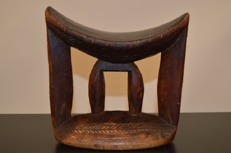 Headrest, Kambatta, Wood                